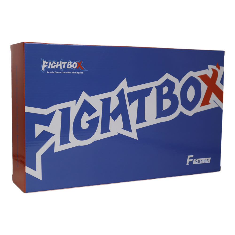 FightBox F1 Controller Packaging Box FightBox F1 leverless arcade controller retail packaging box